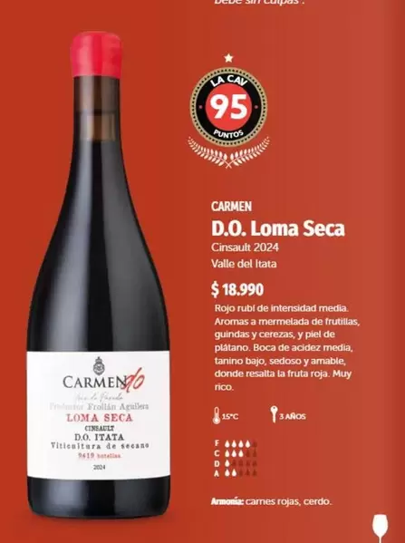 Carmen - D.o. Loma Seca