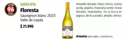 Santa Rita - Sauvignon Blanc 2023 Valle De Leyda