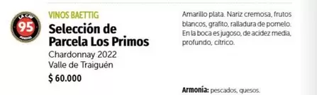 Chardonnay - Selección De Parcela Los Primos