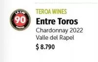 Chardonnay - Entre Toros