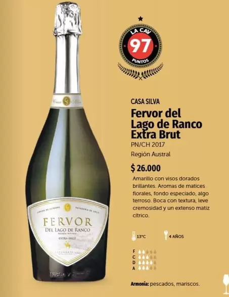 Brut - Fervor Del Lago De Ranco Extra