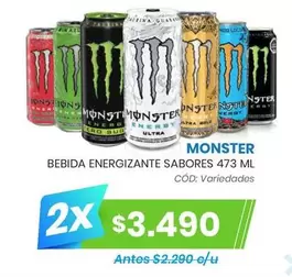 Monster - Bebida Energizante