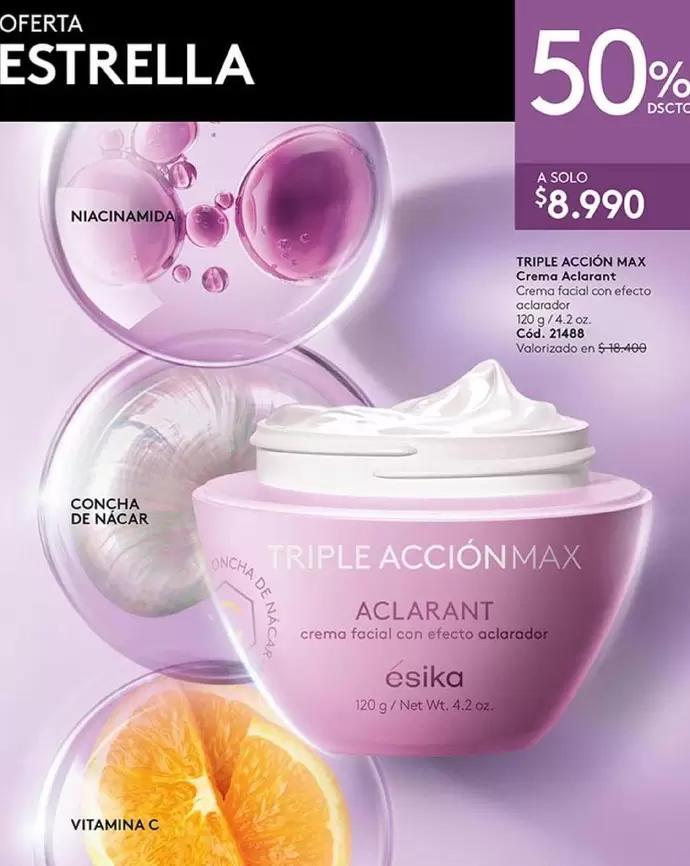 120 - Triple Accion Max Crema Action