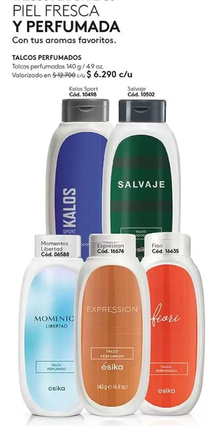 Kalos - Talco Perfumadas