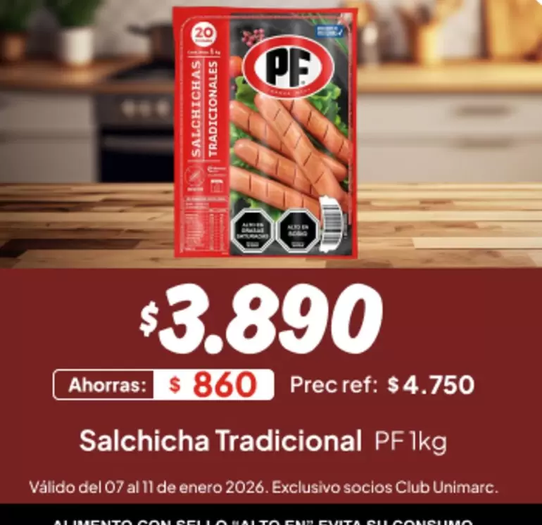 PF - Salchicha Tradicional