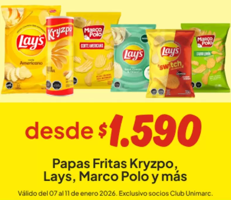 Lay's - Papas Fritas, Lays, Marco Polo Y Mas