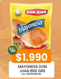Don Juan - Mayonesa