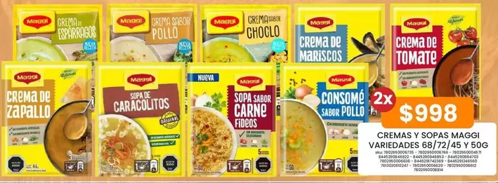 Maggi - Crema Y Sopas
