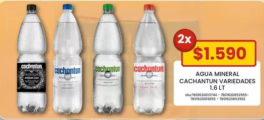 Cachantun - Agua Mineral