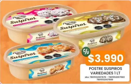 Trendy - Postre Suspiros