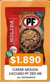 PF - Carne Molida Vacuno