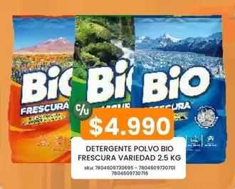 Bio - Detergente Polvo  Variedad