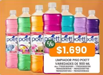 Poett - Limpiador Piso