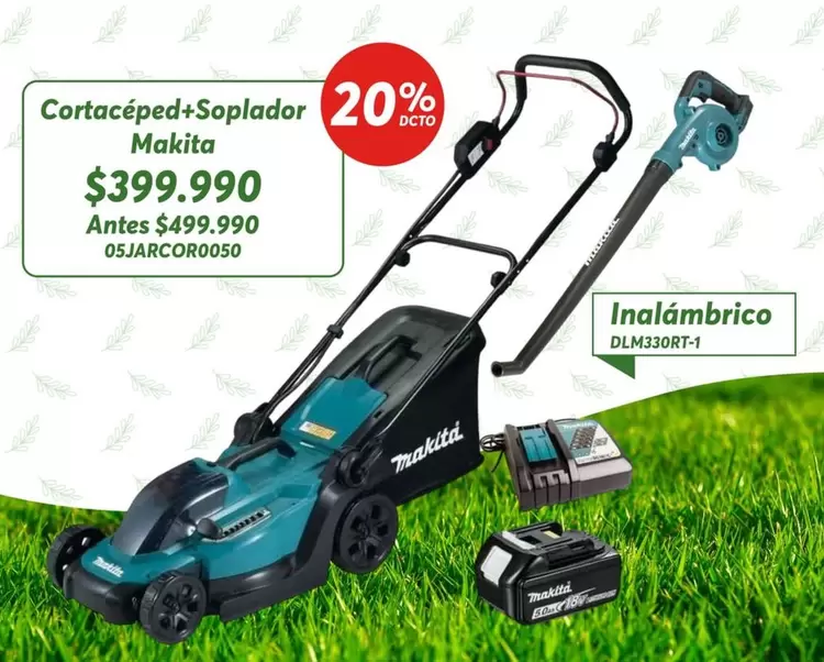 Makita - Cortaçped+soplador