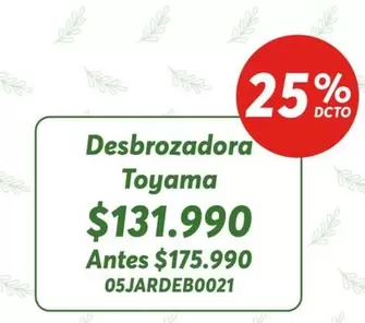 Toyama - Desbrozadora