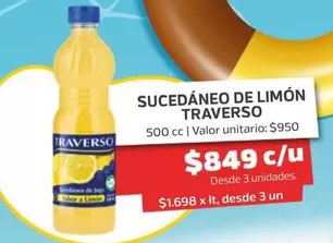 Traverso - Sucedaneo De Limon
