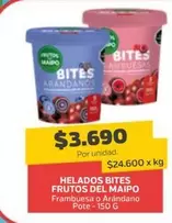 Frutos del Maipo - Helados Bites Frutos Del Maipo