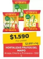 Frutos del Maipo - Hortalizas Frutos Del