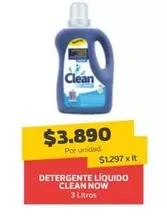 Clean - Detergente Líquido Now
