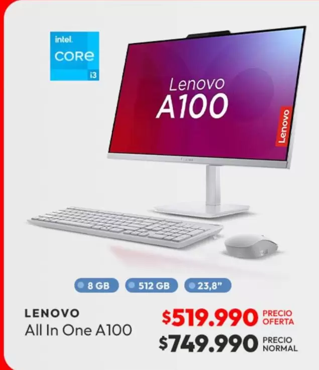 Lenovo - All In One A100