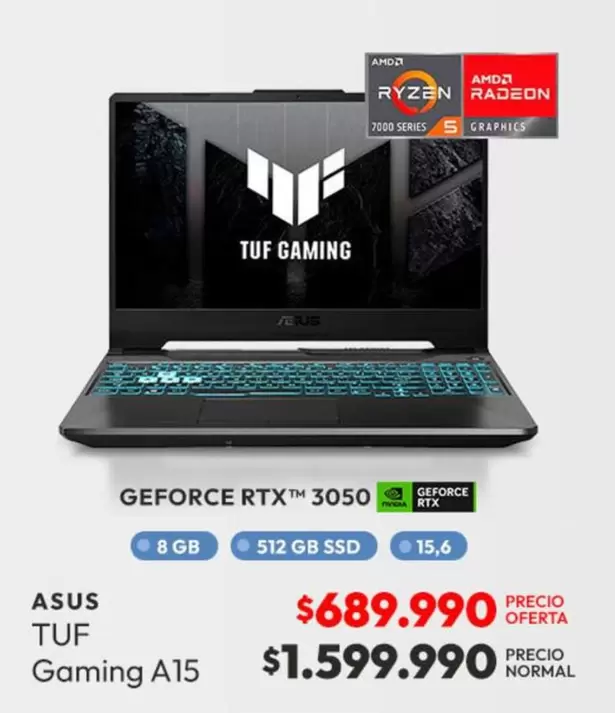 Asus - Tuf Gaming A15