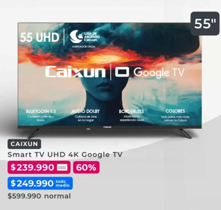 Smart Tv Uhd 4k Google Tv