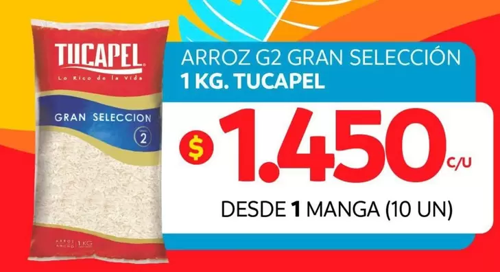 Tucapel - Arroz G2 Gran Seleccion 1kg
