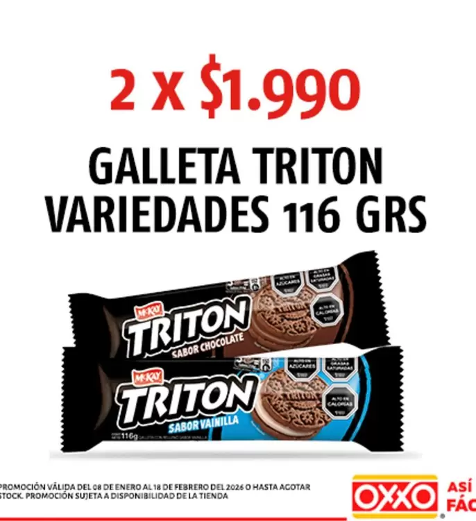 Tritón - Galleta Variedades