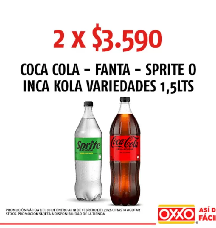 Coca Cola - Fanta - Sprite O Inca Kola Variedades