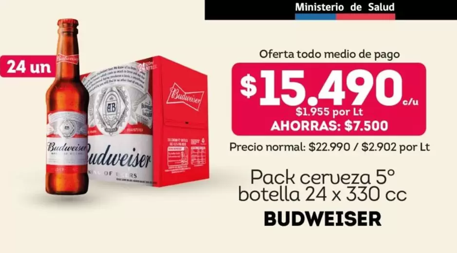 Budweiser - Pack Cerveza