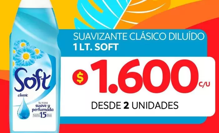 Soft - Suavizante Clasico Diluido