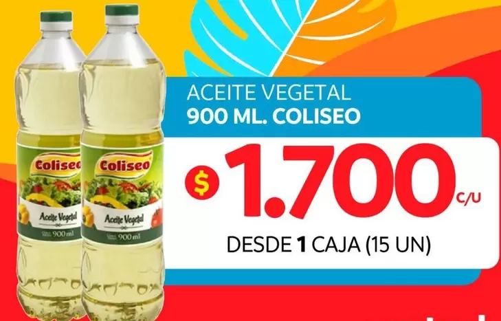 Coliseo - Aceite Vegetal