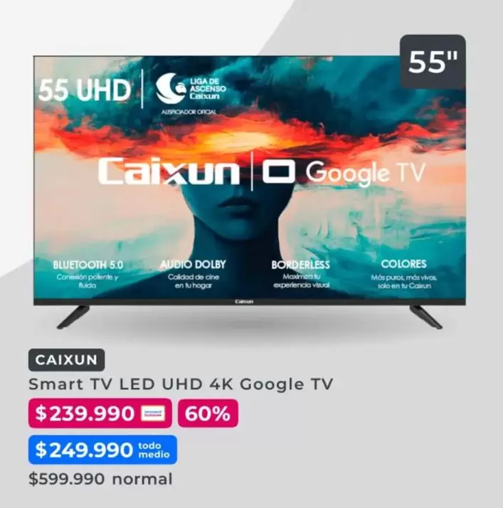 Smart Tv Led Uhd 4k Google Tv