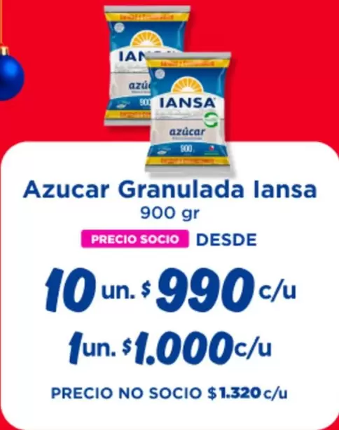 Iansa - Azucar Granulada