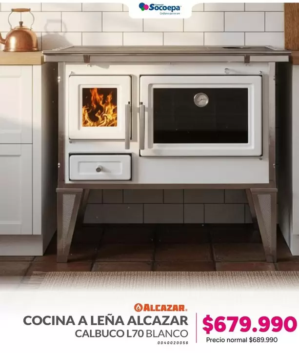 Cocina A Leña Alcazar