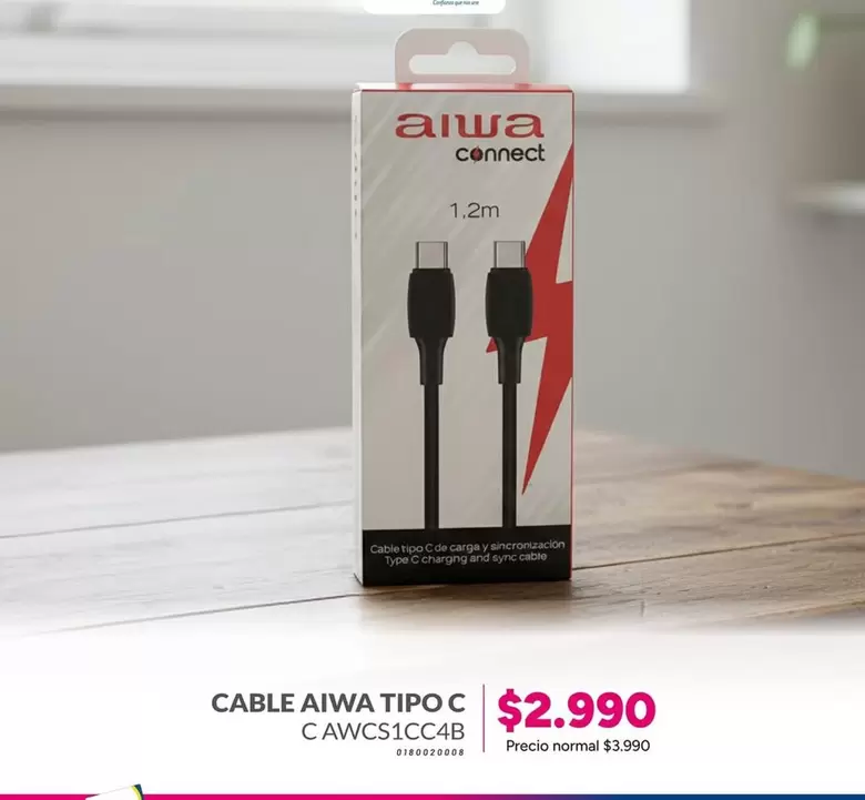 Aiwa - Cable  Tipo C C