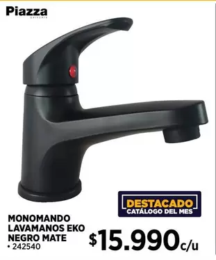 Gato Negro - Monomando Lavamanos Eko 242540