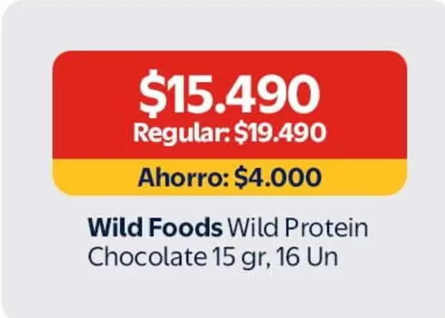 Wild Foods Wild Protein Chocolate