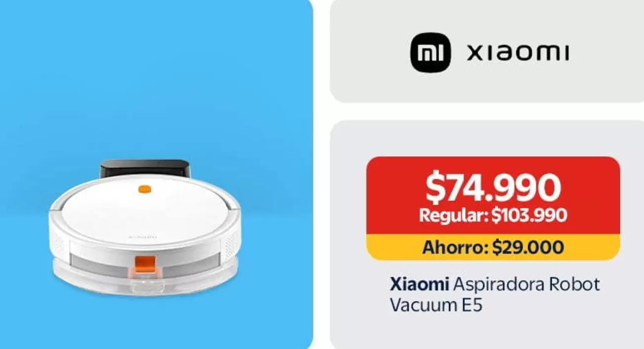 Xiaomi - Aspiradora Robot Vacuum E5