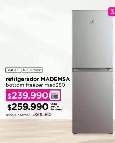 Mademsa - Refrigerador Medemsa