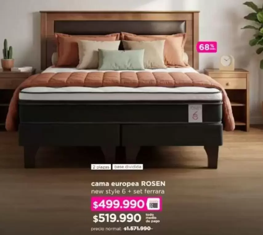 Rosen - Cama Europea