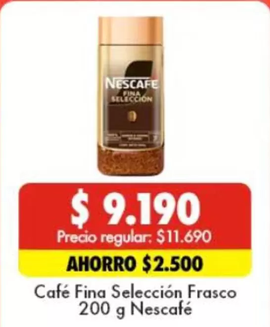 Nescafé - Cafe Fina Selección Frasco 200 G