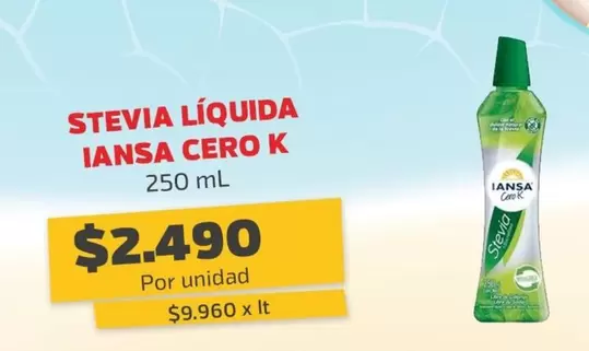 Iansa - Stevia Líquida