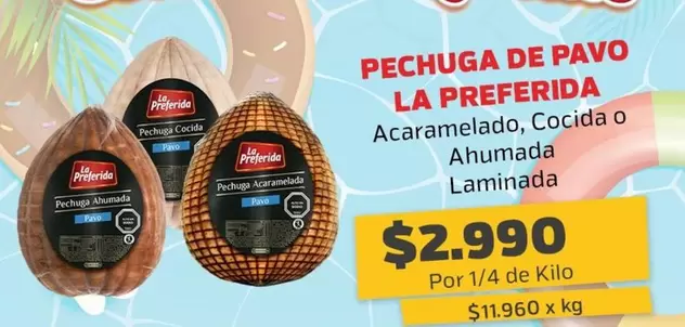 La Preferida - Pechuga De Pavo