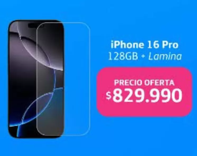 Iphone 16 Pro 128gb + Lamina