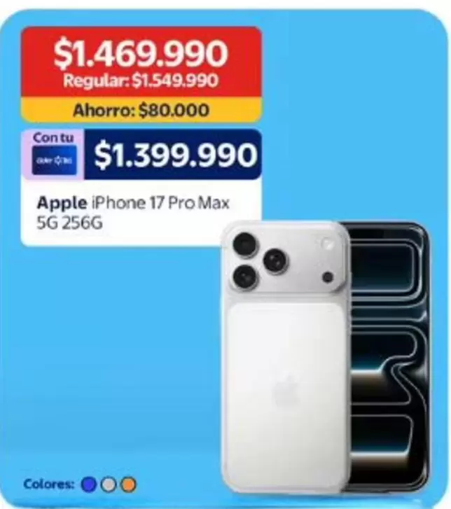 Apple - iPhone 17 Pro Max 5G 256GB