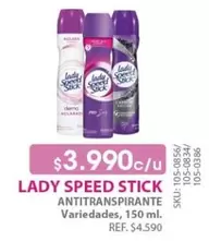 Lady Speed Stick -