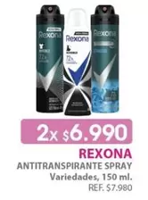 Rexona - Antitranspirante Spray