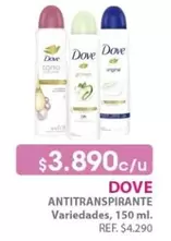 Dove - Antitranspirante
