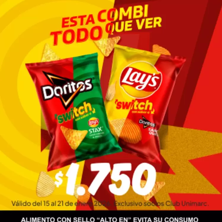 Lay's - Alimento Con Sello "Alto En" Su Consumo